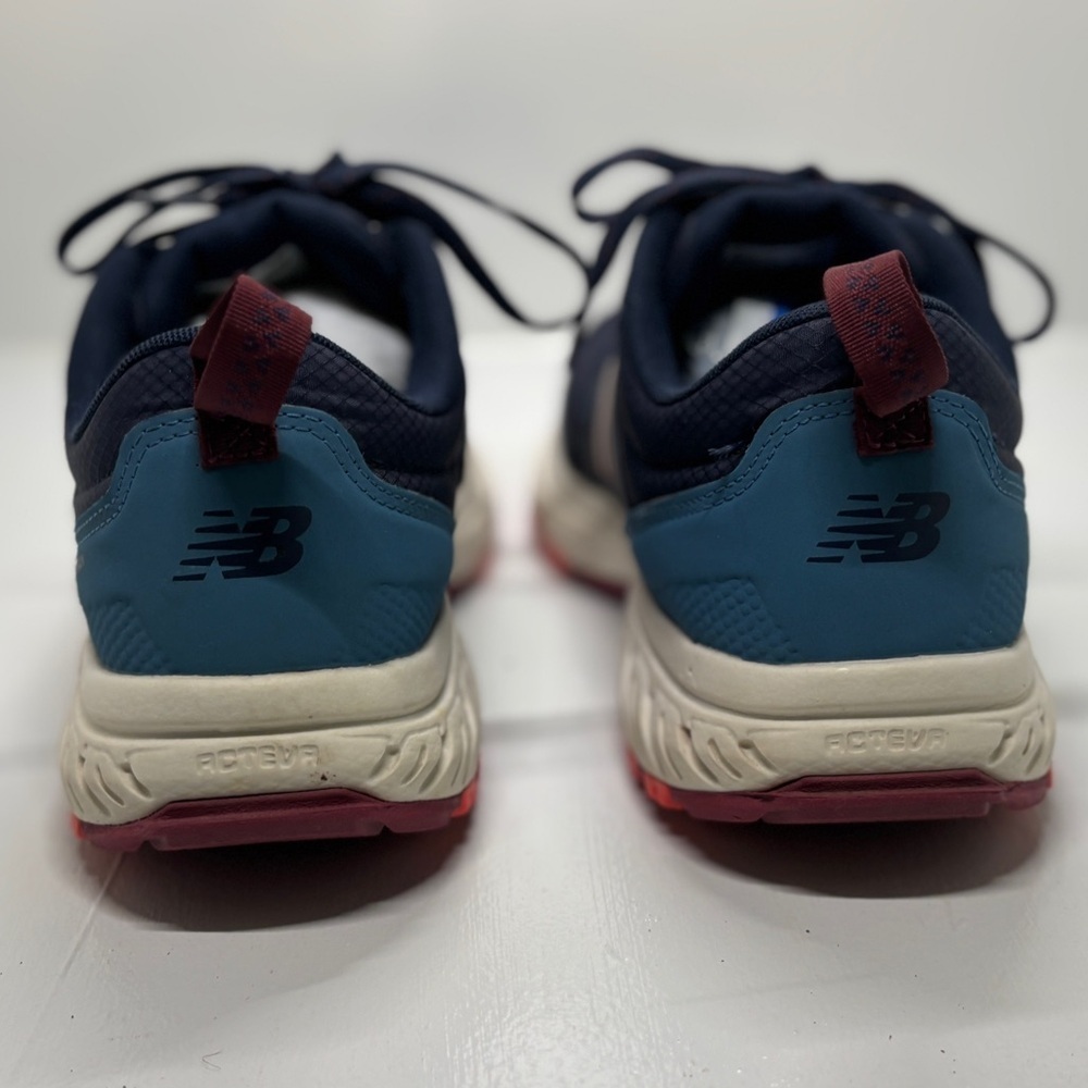 New Balance 510 youth trail running shoe in Navy and Pink size 4.5Y - Picture 6 of 12